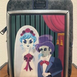 NWT Loungefly Disney Haunted Mansion Black Widow Bride Portrait Mini Backpack